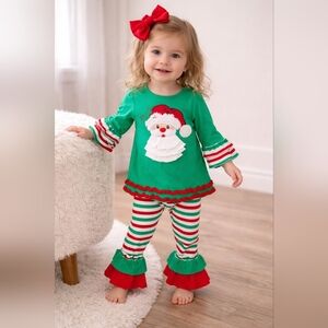 Starting Out 18 Month Santa Christmas Outfit